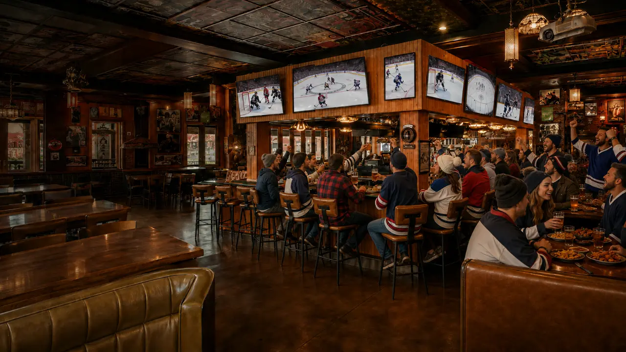 Hockey at Mother Tucker's Tavern